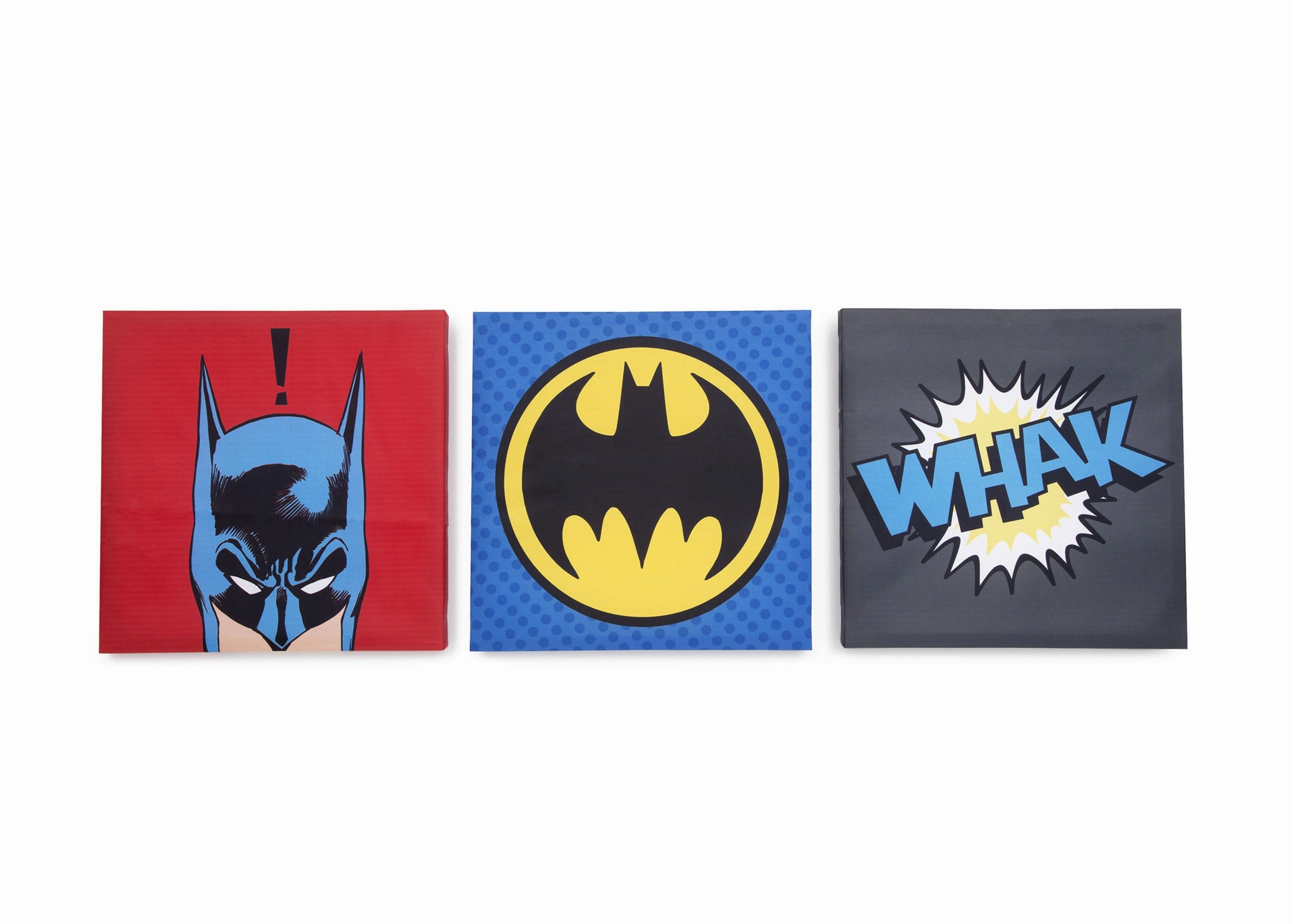 Batman 3-Piece Canvas Wall Art Set