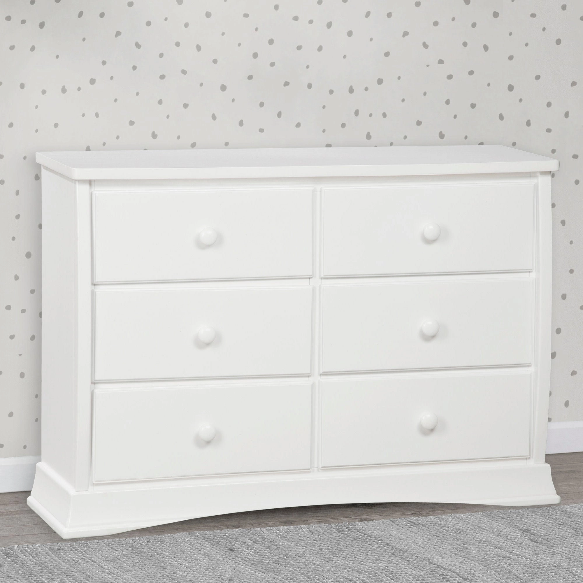 Bentley 6 Drawer Dresser with Interlocking Drawers