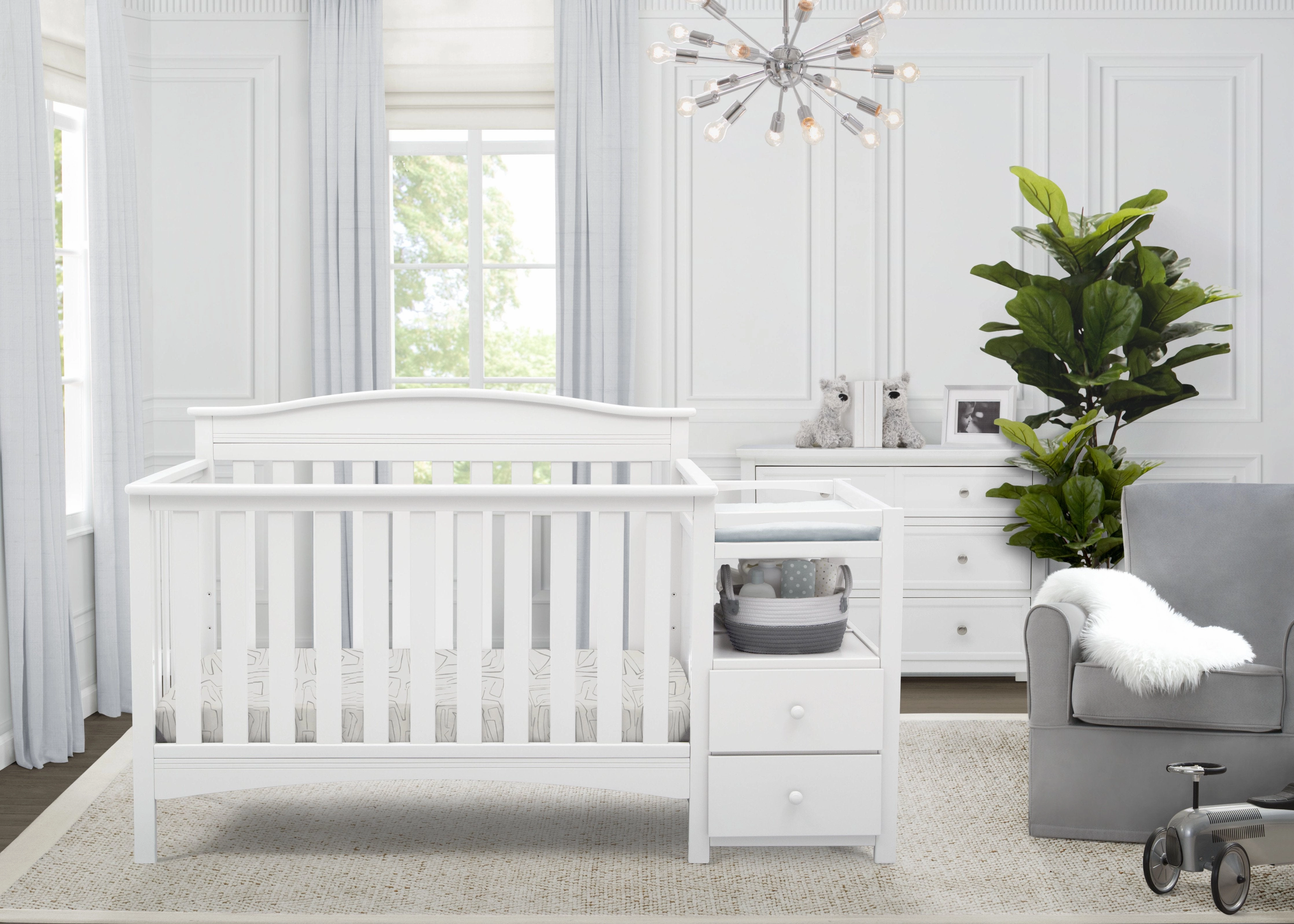 Birkley Convertible Crib and Changer