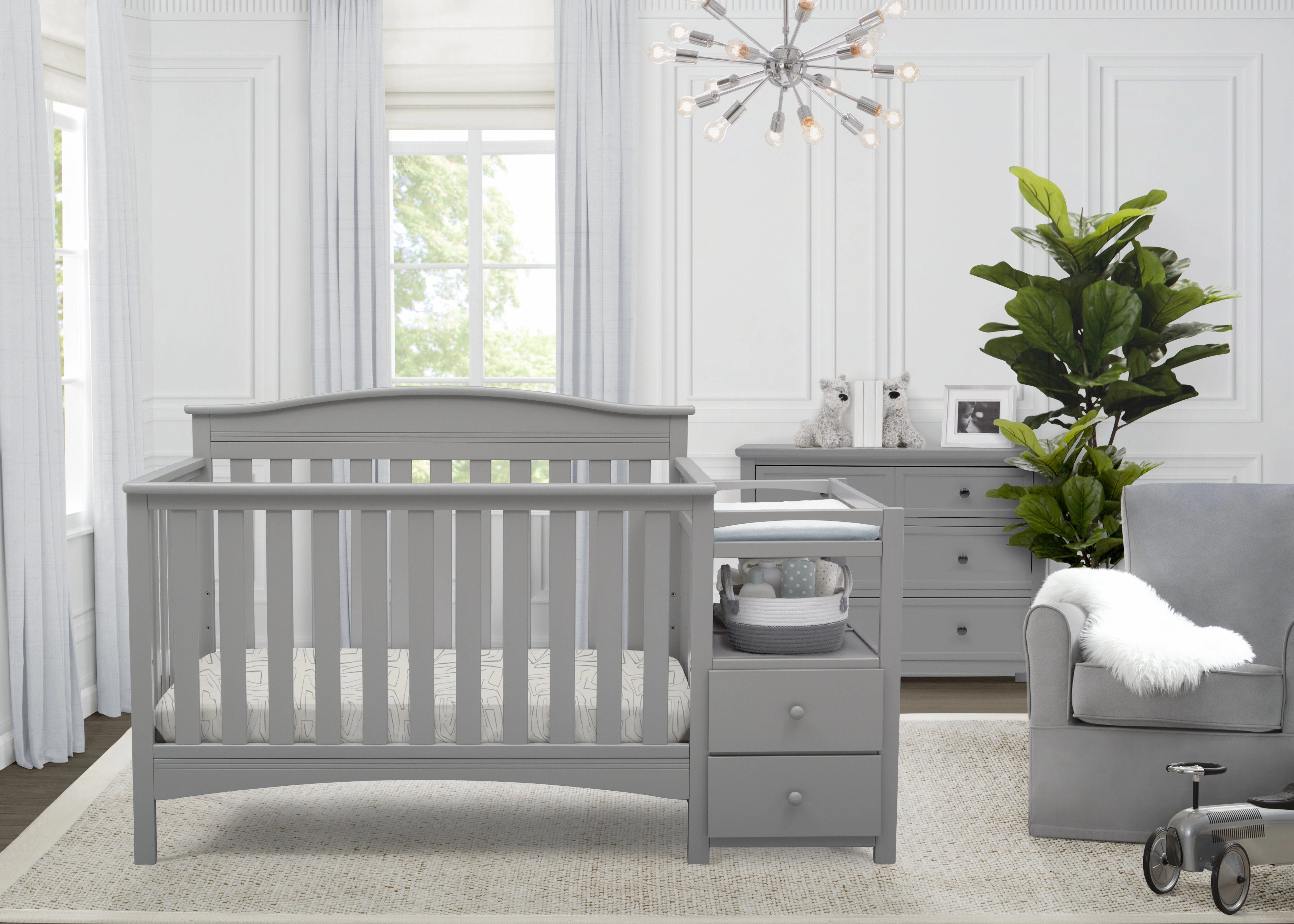 Birkley Convertible Crib and Changer