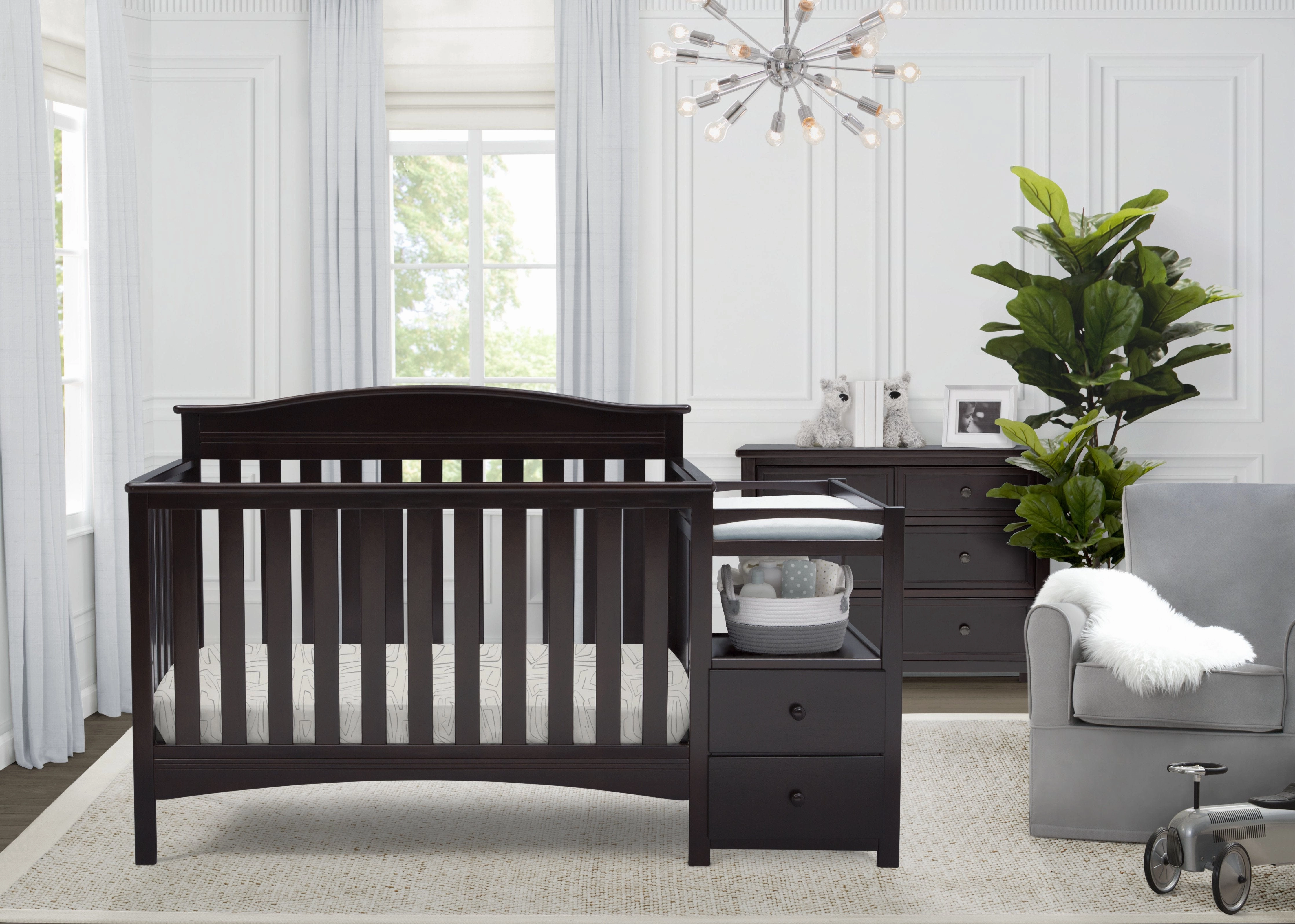 Birkley Convertible Crib and Changer