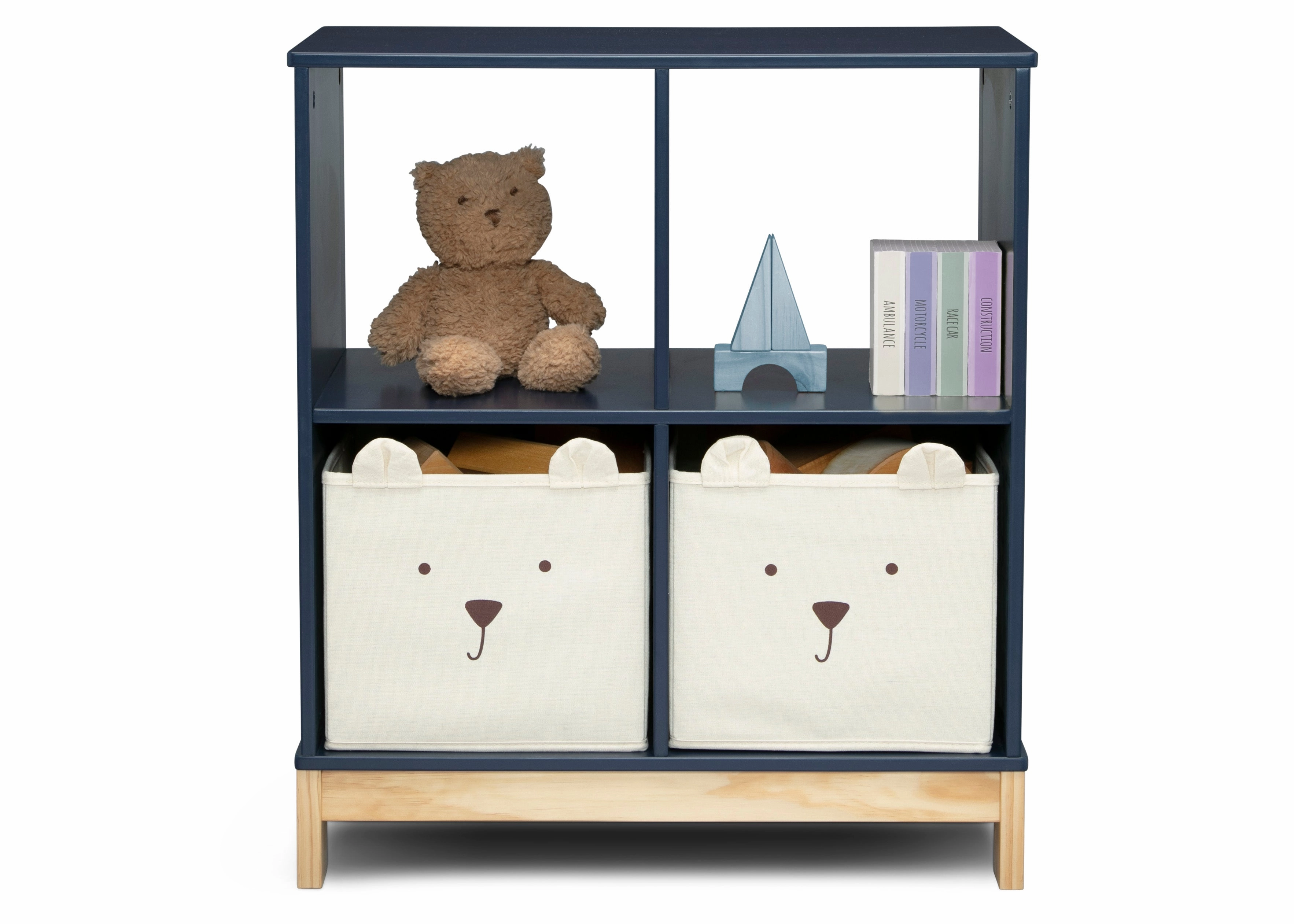 Brannan Bear Bookcase with Bins