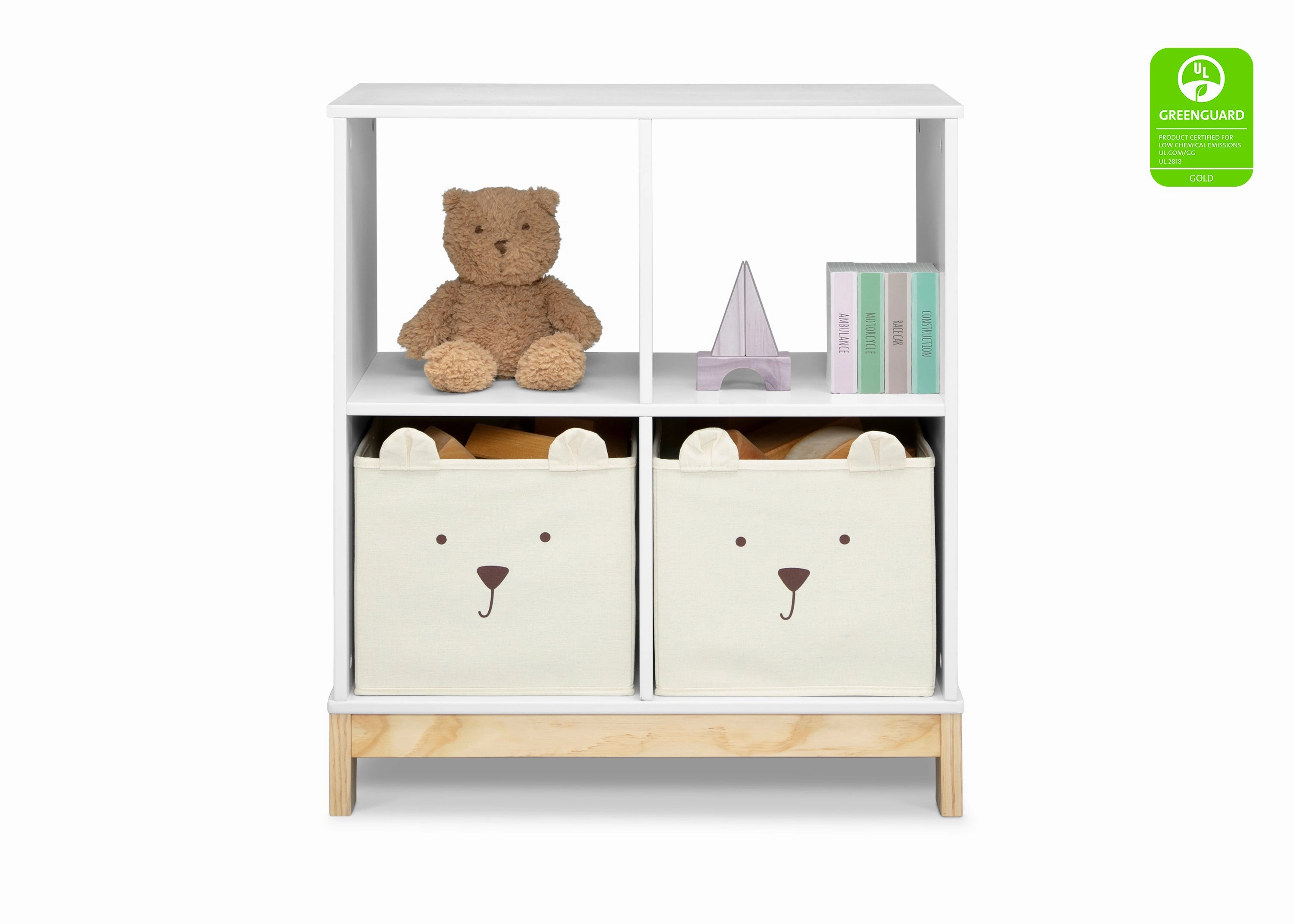 Brannan Bear Bookcase with Bins