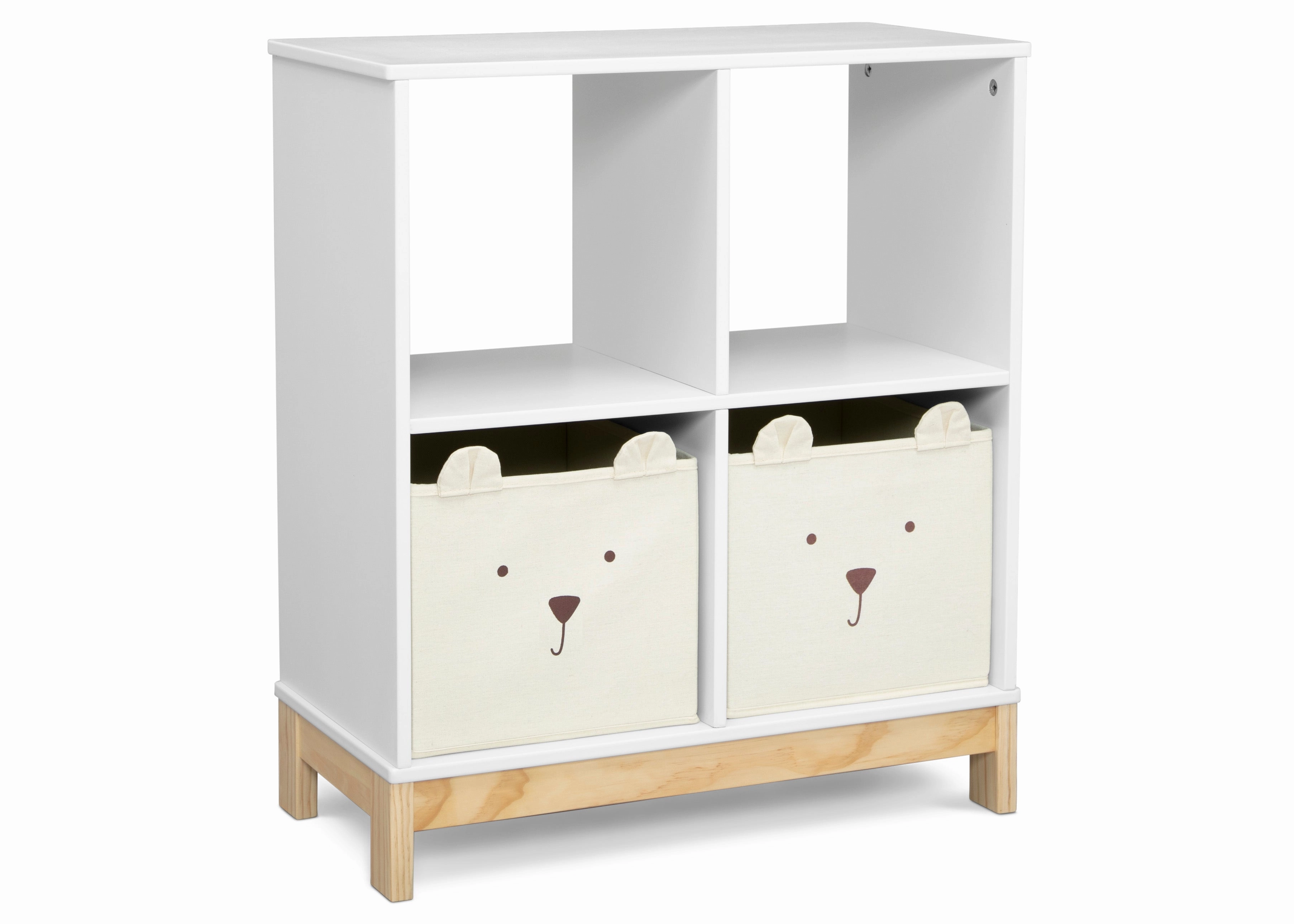 Brannan Bear Bookcase with Bins