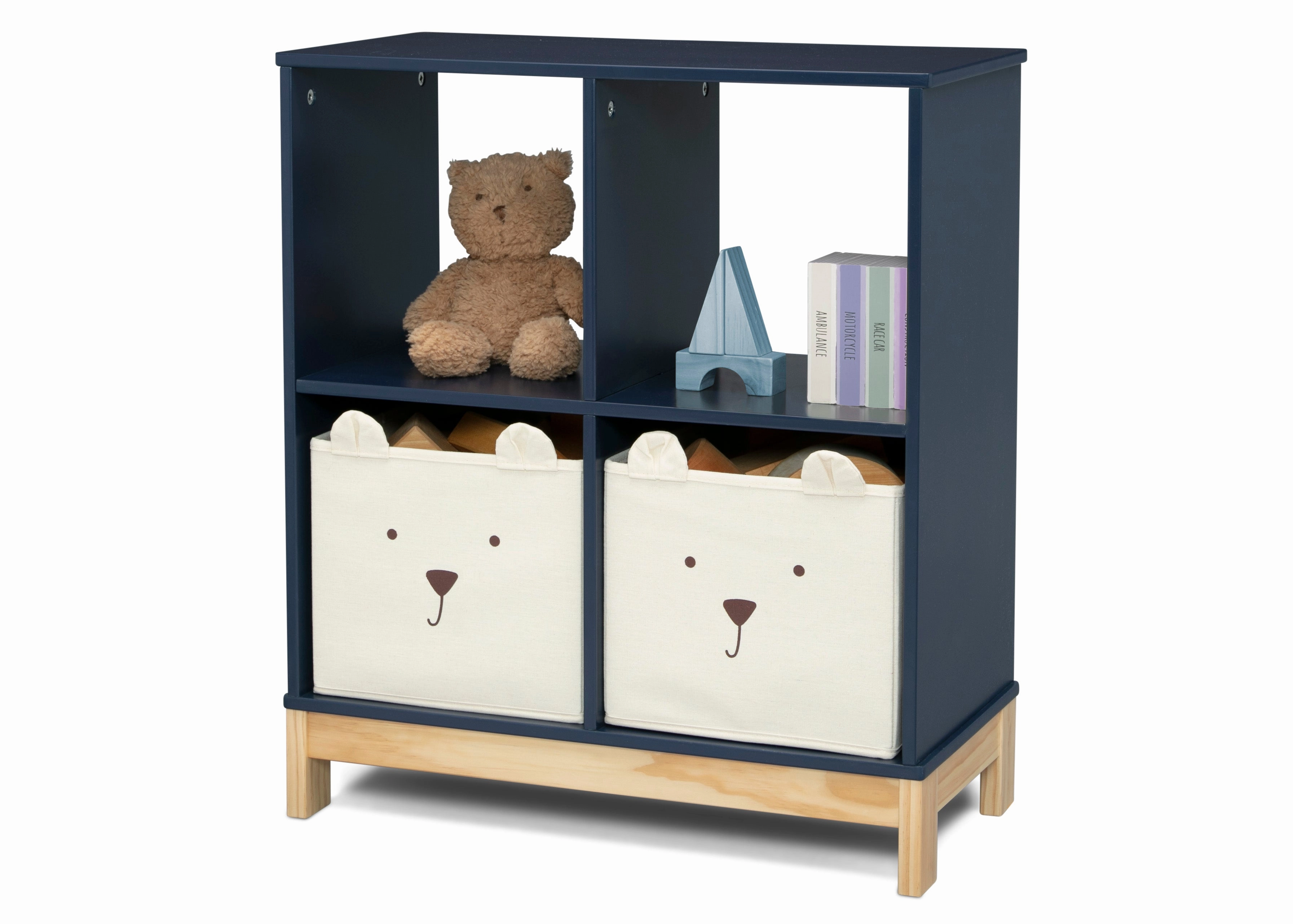Brannan Bear Bookcase with Bins