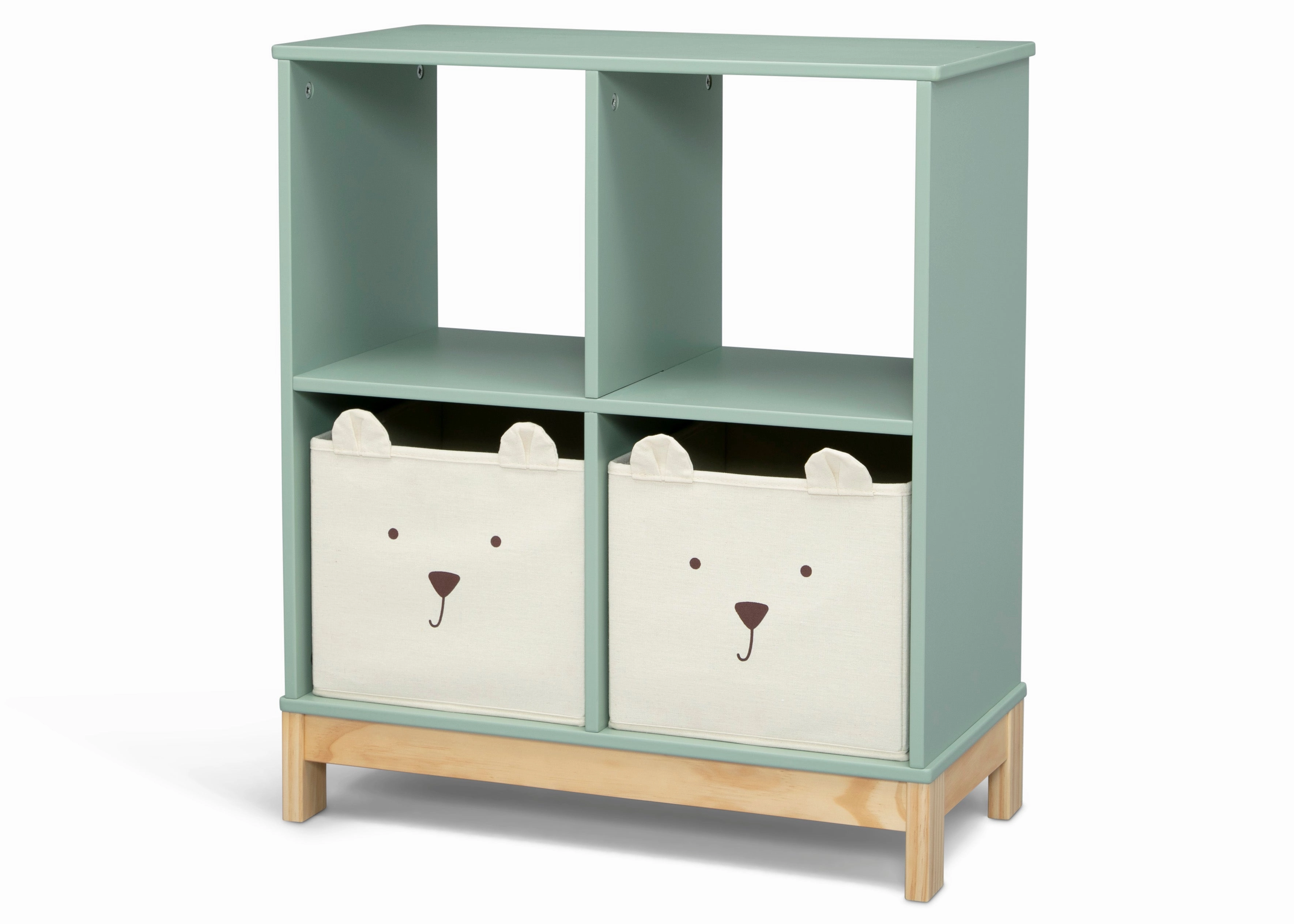 Brannan Bear Bookcase with Bins