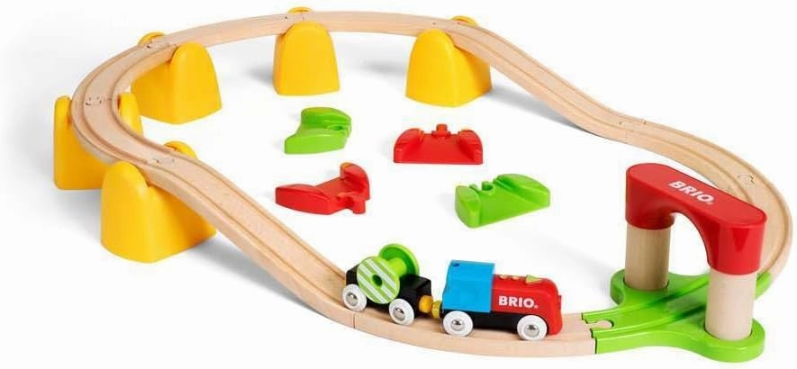 BRIO World Train Set, My First Railway Battery Train Set