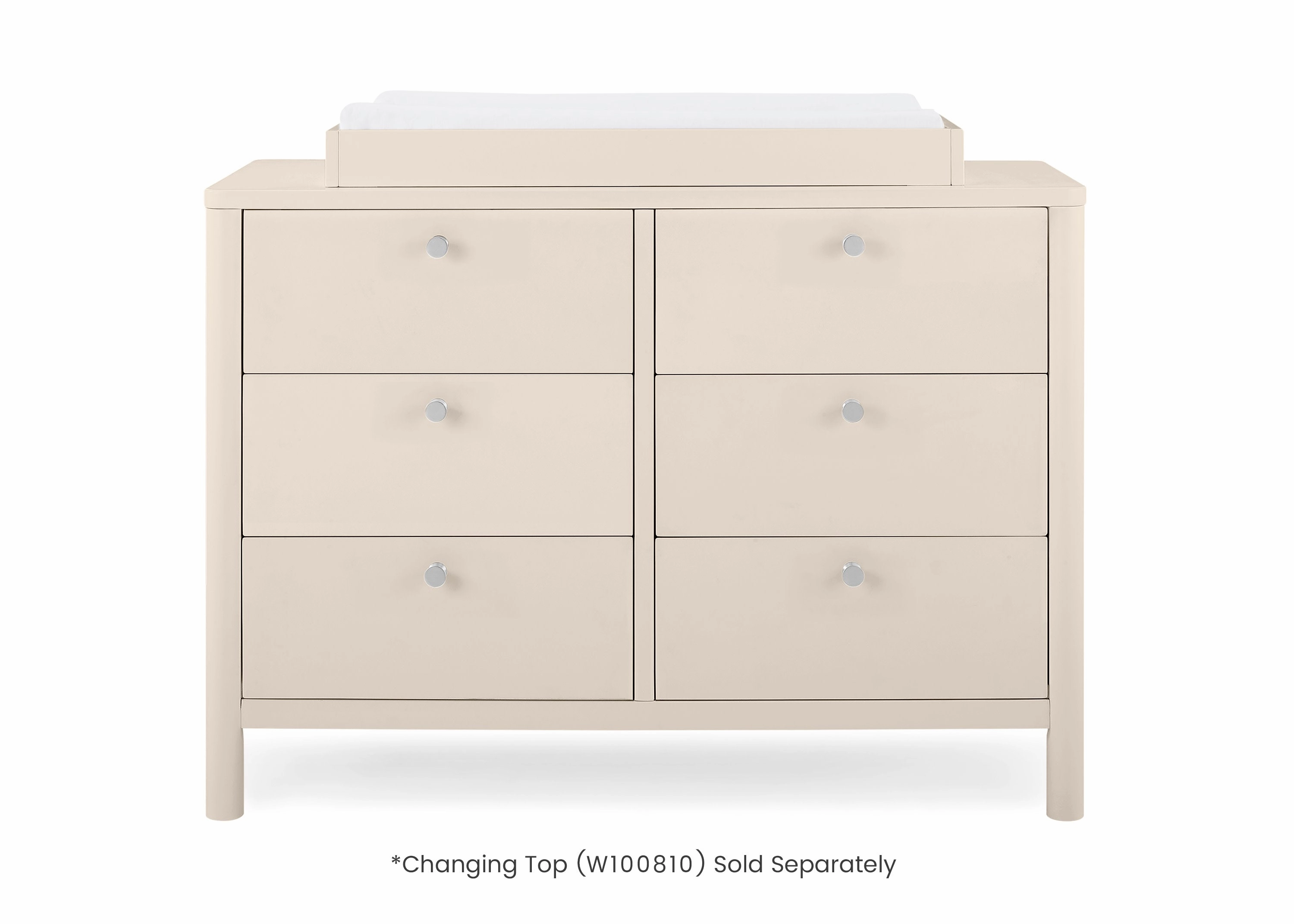 Brooks 6 Drawer Dresser with Interlocking Drawers