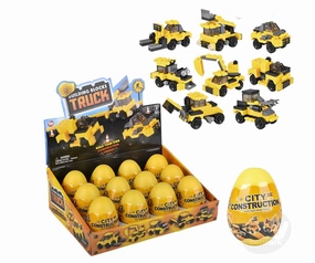 Building Block Construction Trucks