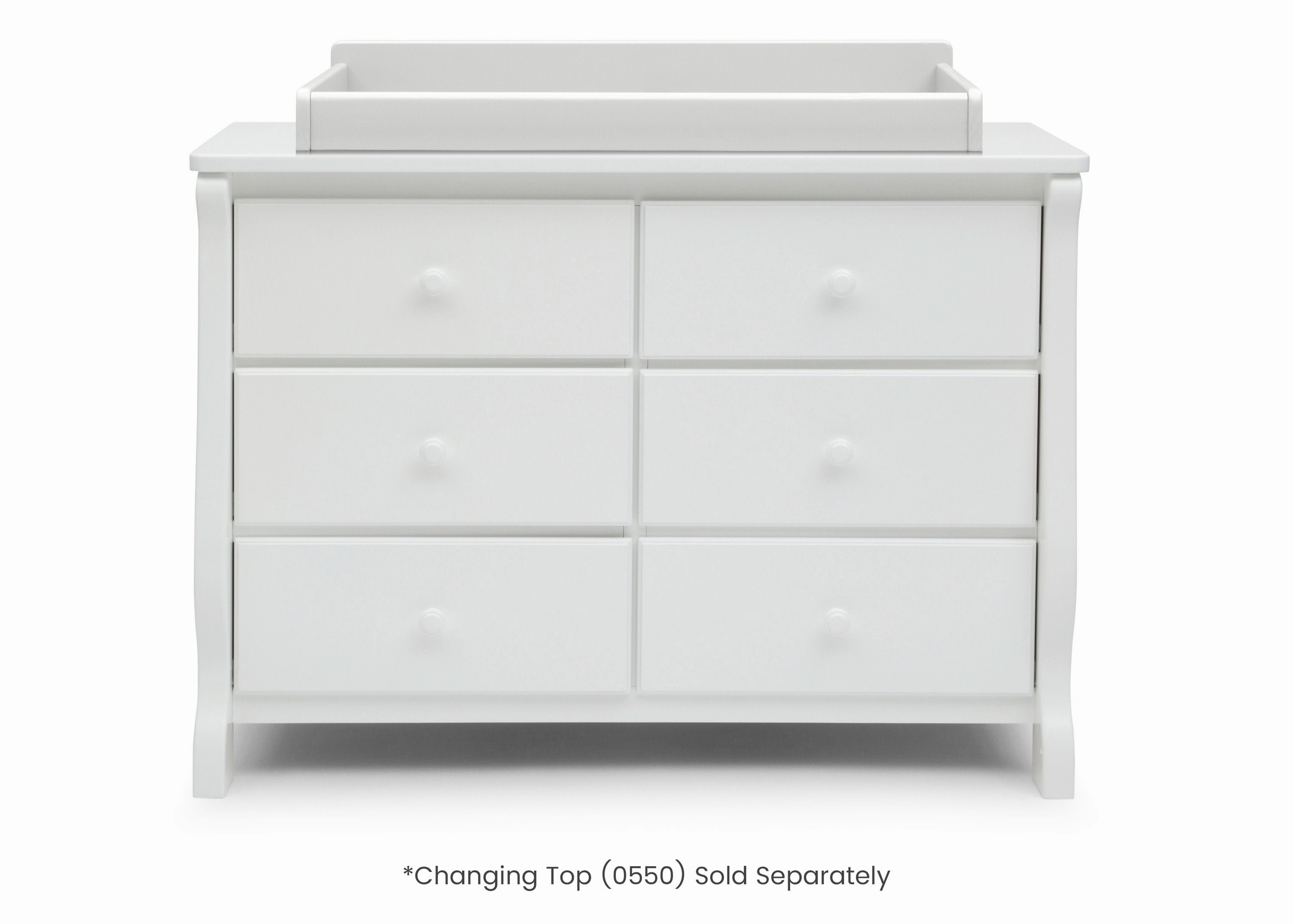Canton / Eclipse 6 Drawer Dresser with Interlocking Drawers