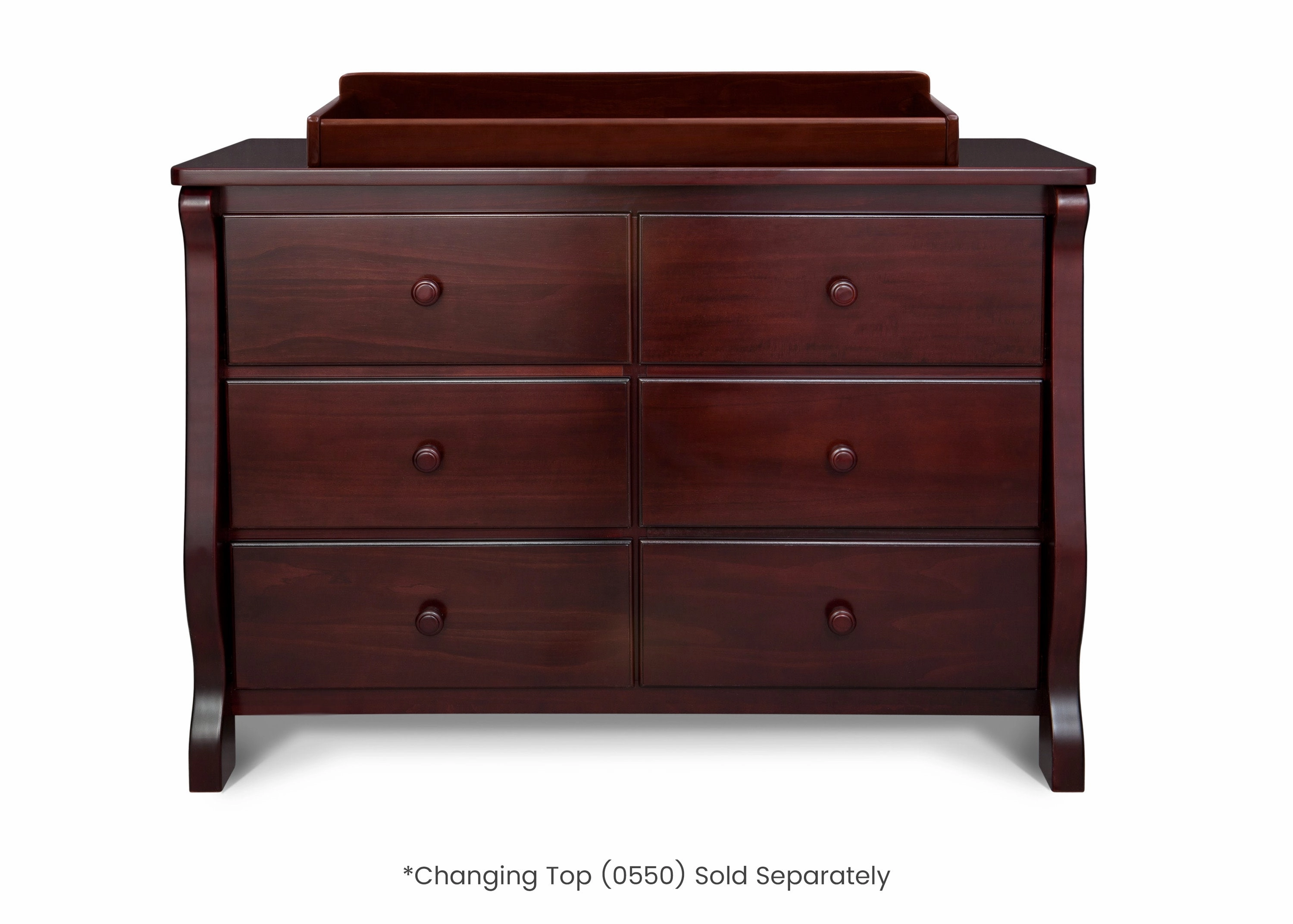 Canton / Eclipse 6 Drawer Dresser with Interlocking Drawers