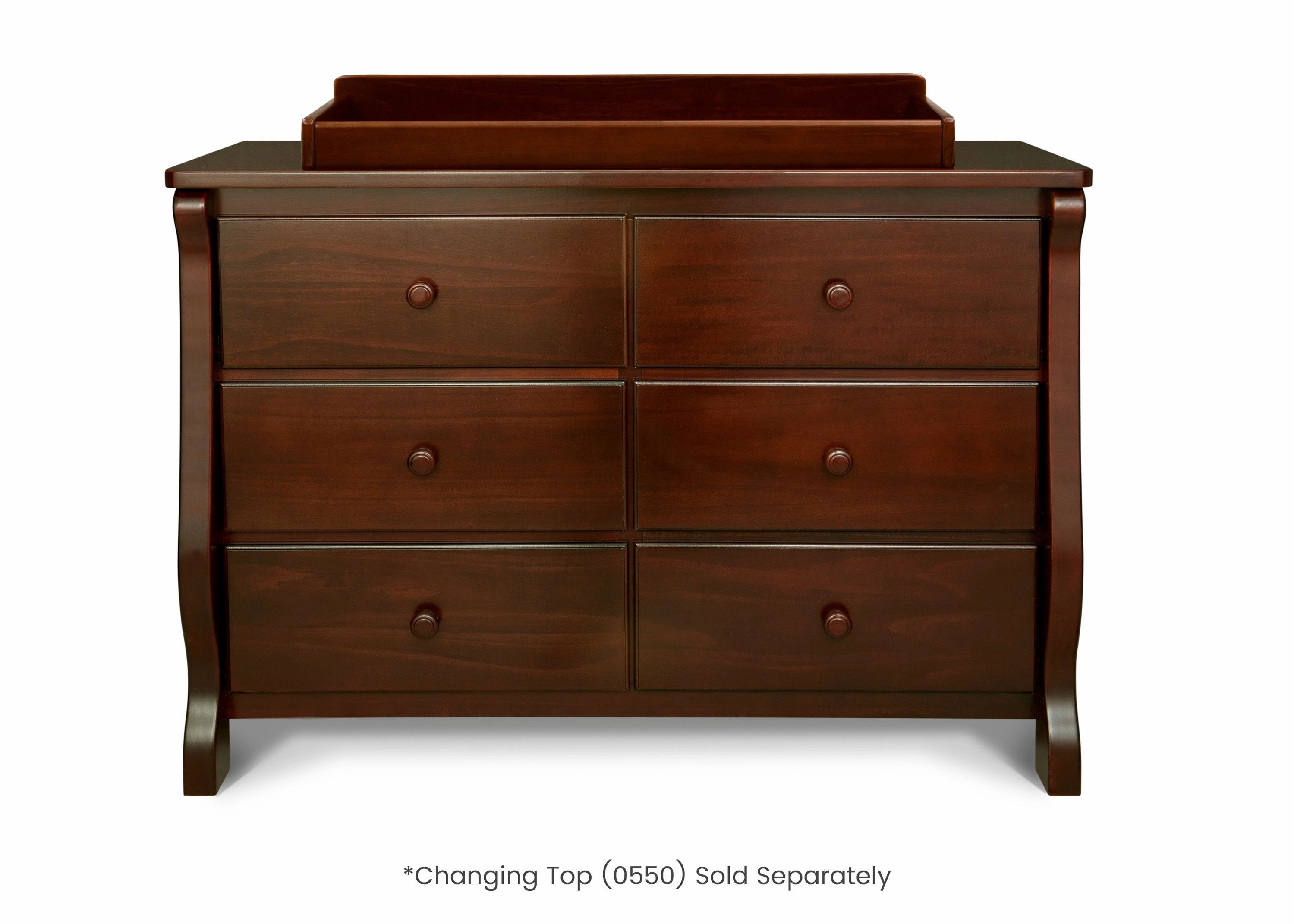 Canton / Eclipse 6 Drawer Dresser with Interlocking Drawers