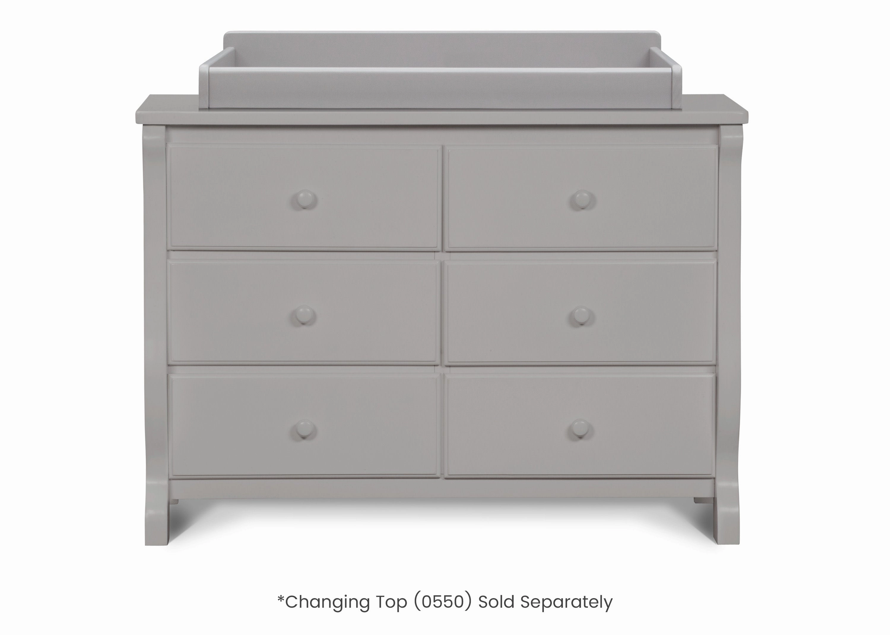Canton / Eclipse 6 Drawer Dresser with Interlocking Drawers