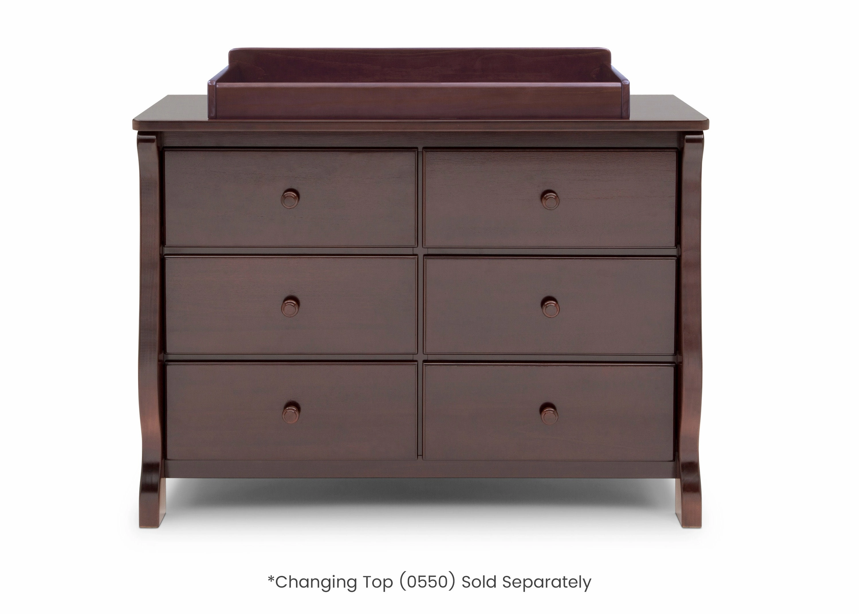 Canton / Eclipse 6 Drawer Dresser with Interlocking Drawers