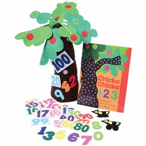 Chicka Chicka 123 Props & Book Set*