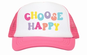 Choose Happy Trucker Hat