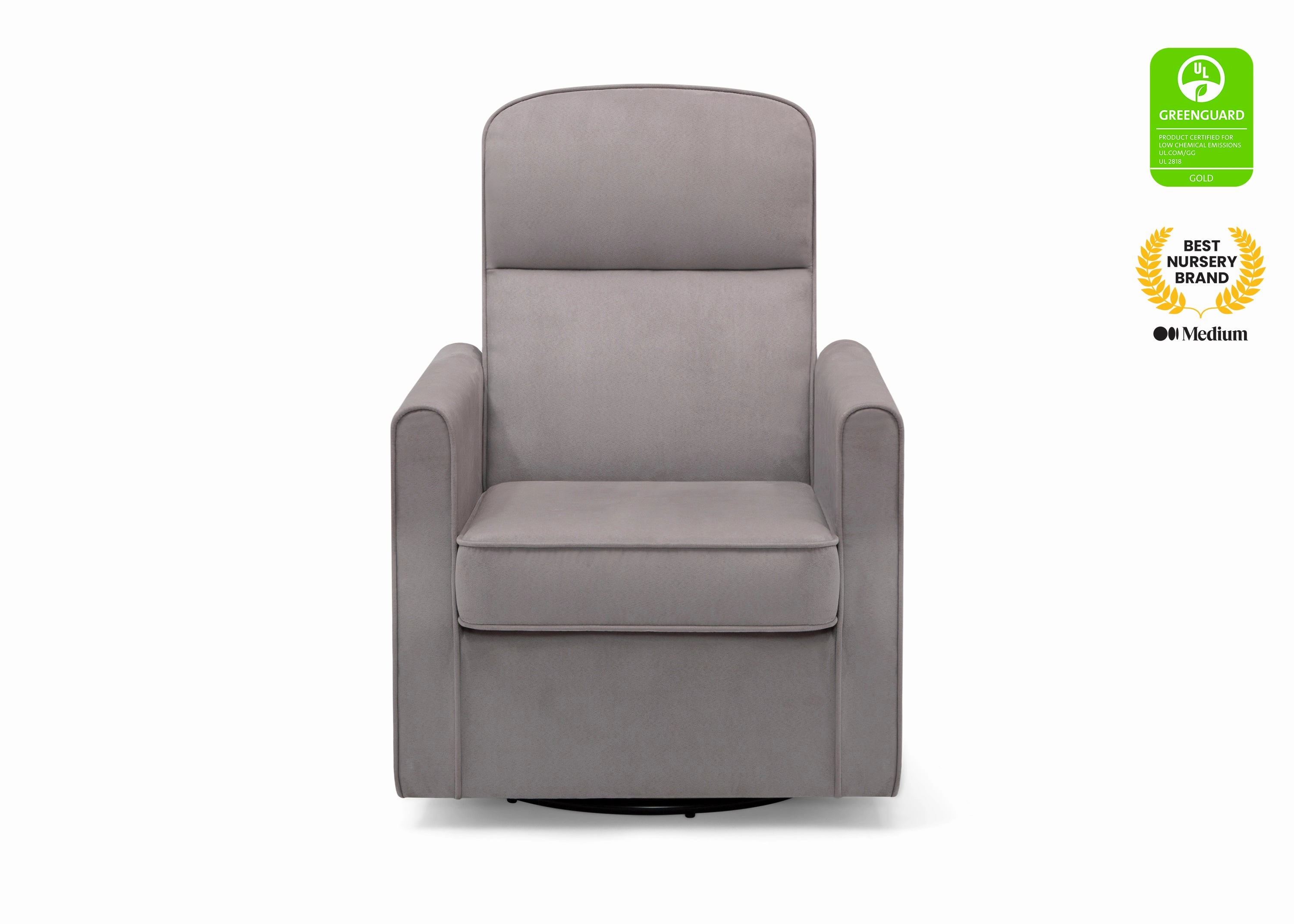 Clair Slim Nursery Glider Swivel Rocker Chair