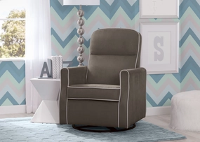 Clair Slim Nursery Glider Swivel Rocker Chair