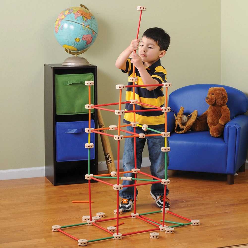 Classic Wood Builder | 208 Piece STEM Building Set