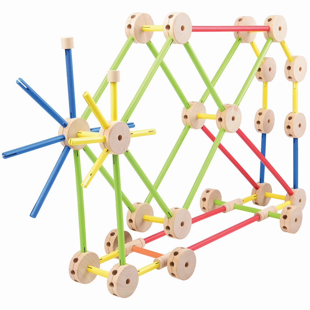 Classic Wood Builder | 208 Piece STEM Building Set