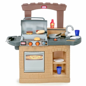 Cook 'n Play Outdoor BBQ  Play Grill with Food Accessories