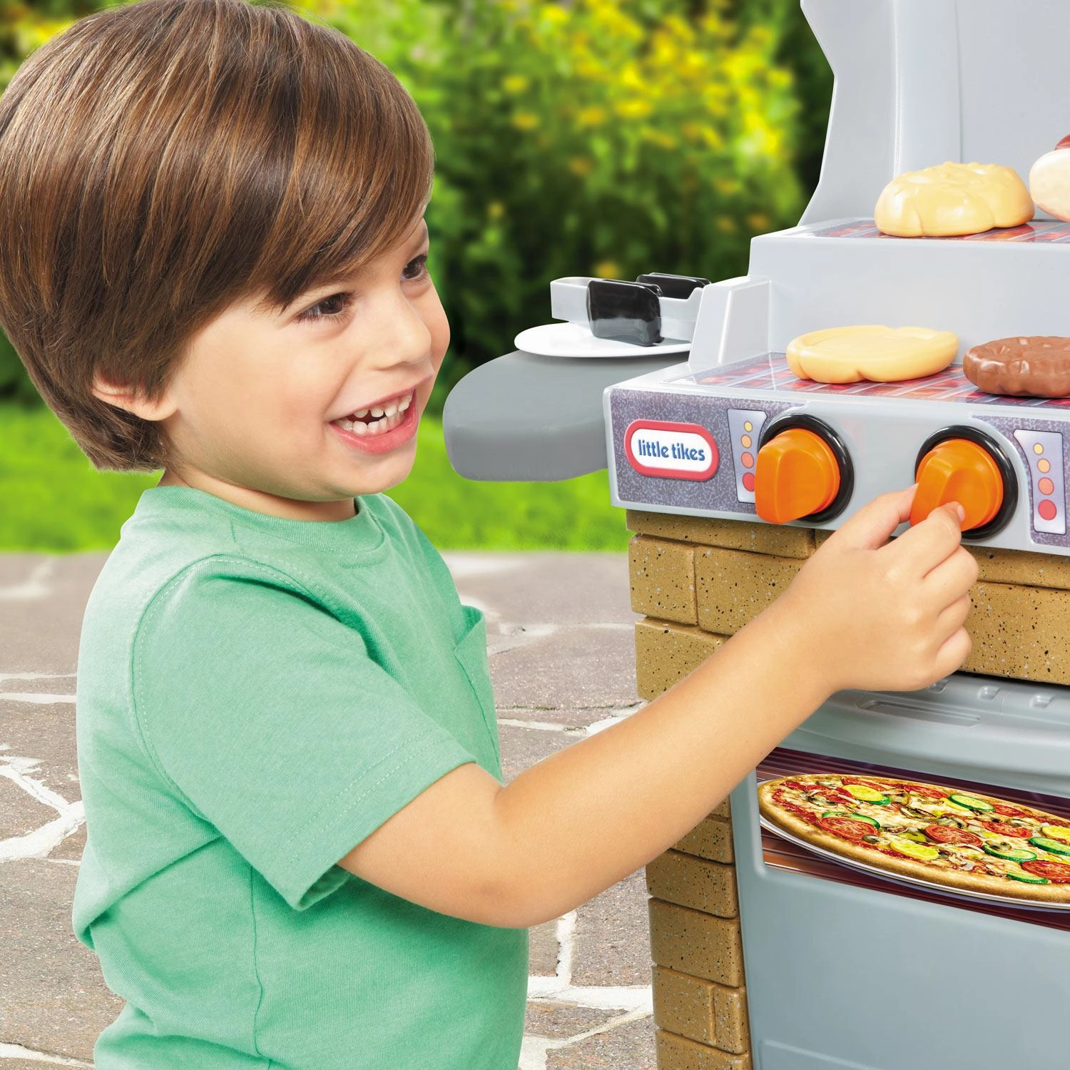 Cook 'n Play Outdoor BBQ  Play Grill with Food Accessories