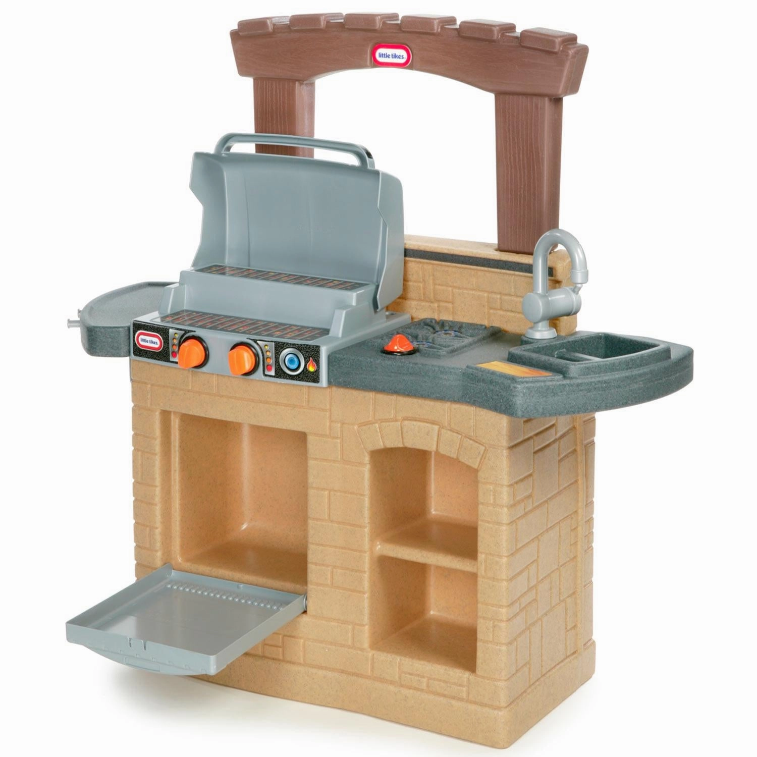 Cook 'n Play Outdoor BBQ  Play Grill with Food Accessories