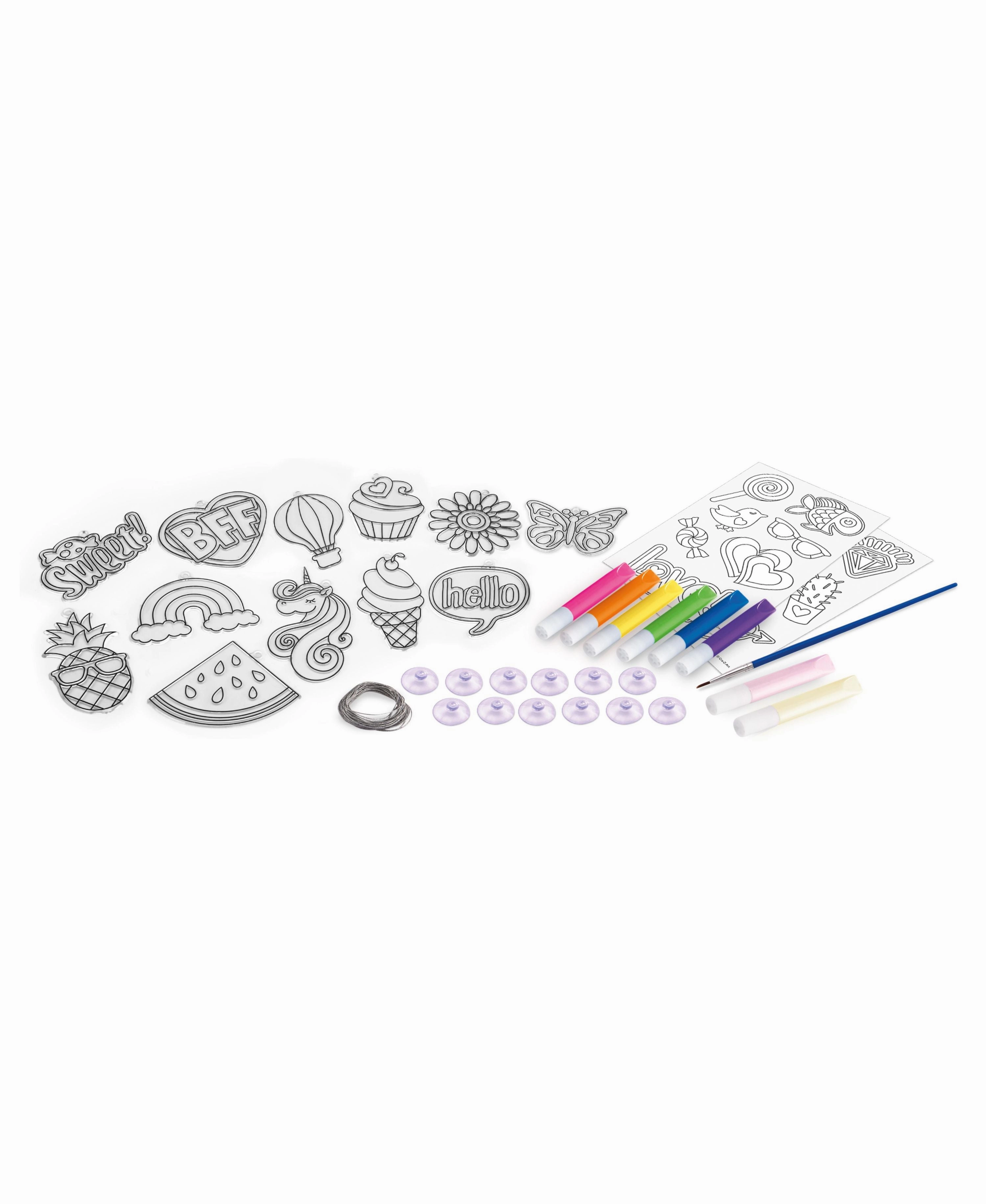 Cra-Z-Art Shimmer 'N Sparkle Color-Change Window Art Kit