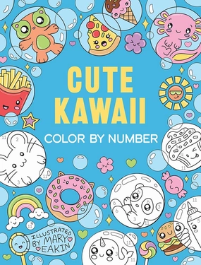 Cute Kawaii! Color by Number