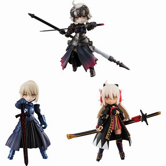 Desktop Army Fate/Grand Order Vol 4 TM-791d Chaldea Series Trading Figures Box Set of 3