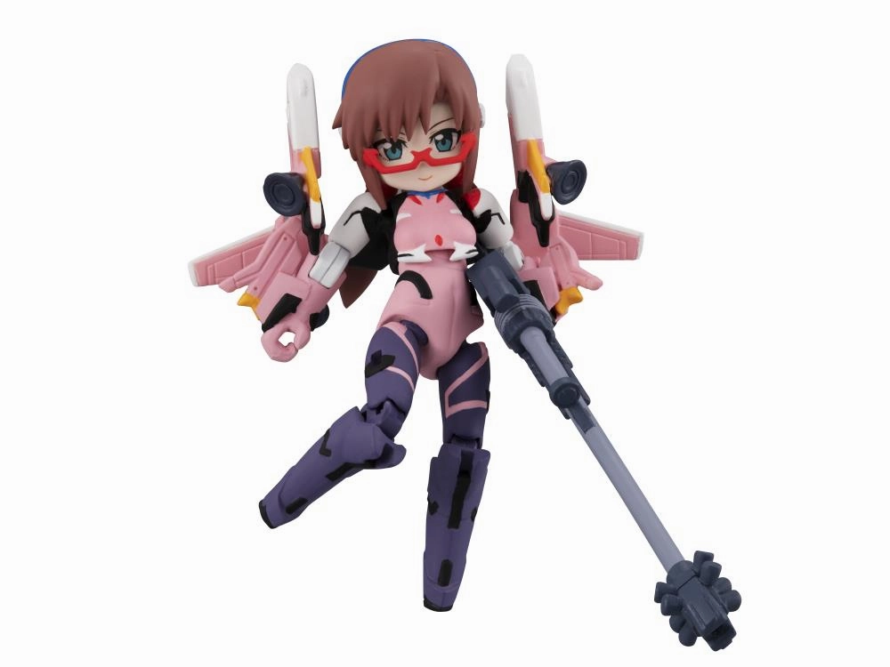 Desktop Army Rebuild of Evangelion Trading Figures Box Set of 3
