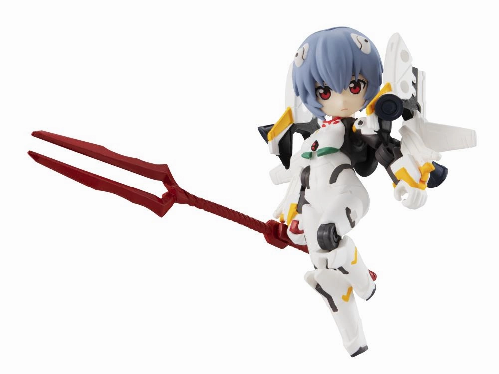 Desktop Army Rebuild of Evangelion Trading Figures Box Set of 3