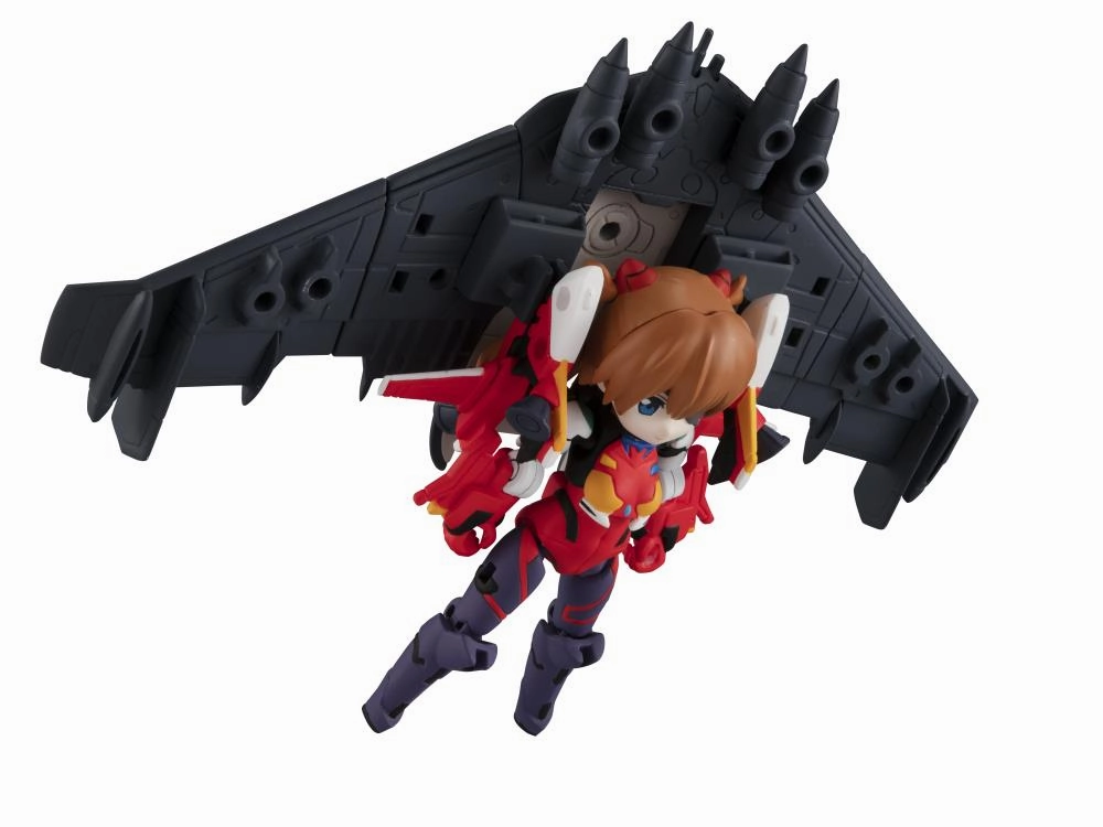 Desktop Army Rebuild of Evangelion Trading Figures Box Set of 3