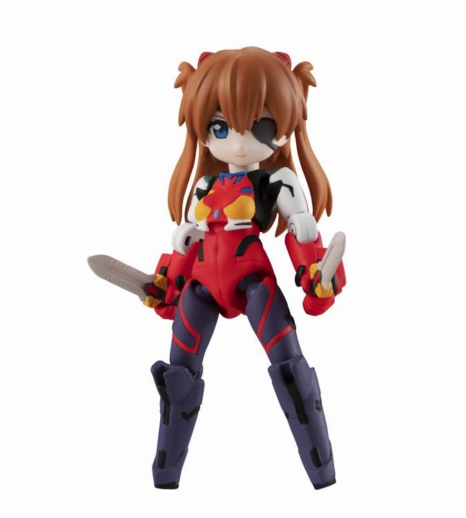 Desktop Army Rebuild of Evangelion Trading Figures Box Set of 3