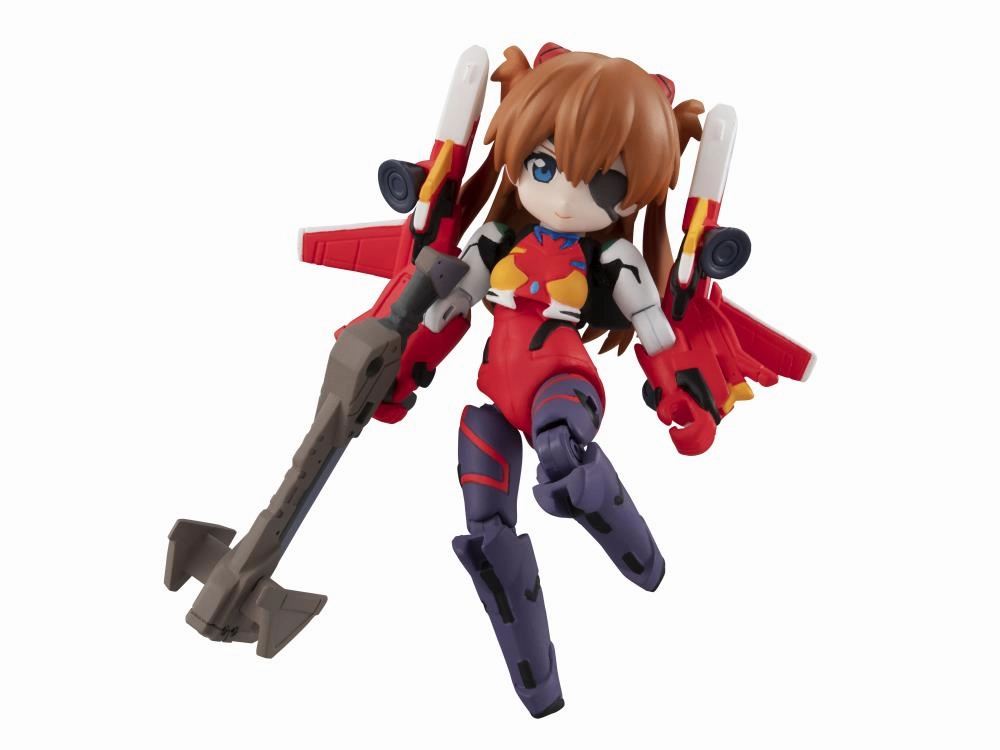 Desktop Army Rebuild of Evangelion Trading Figures Box Set of 3