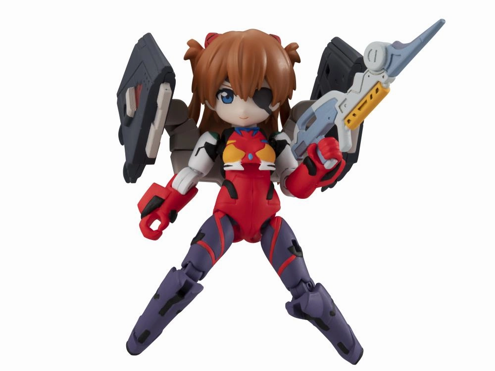Desktop Army Rebuild of Evangelion Trading Figures Box Set of 3