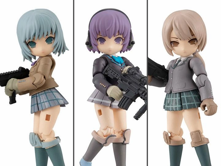 Desktop Army Vol 16 Little Armory Series Trading Figures Box Set of 3