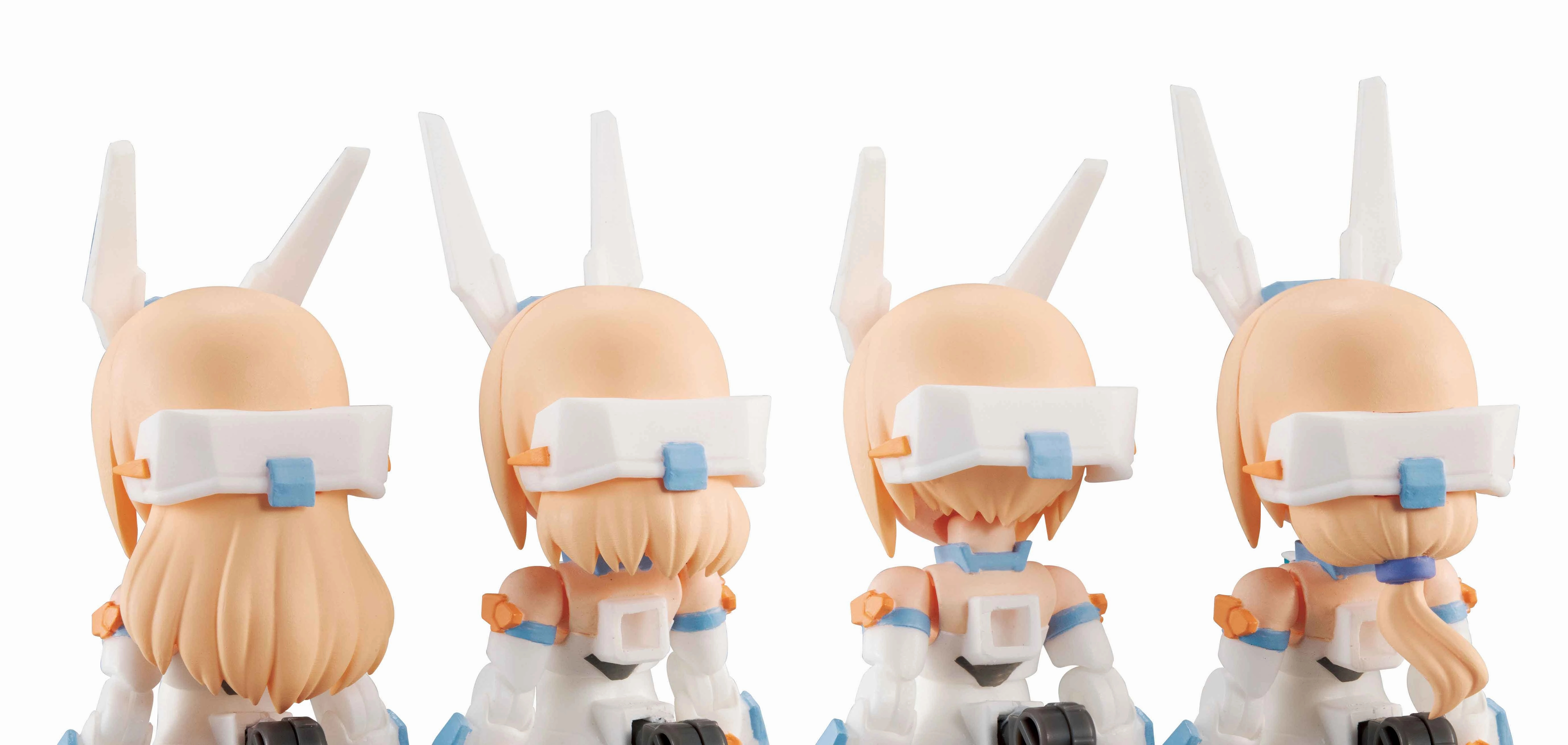 Desktop Army Vol 8 Frame Arms Girl KT-240F Baselard Series Trading Figures Box Set of 4