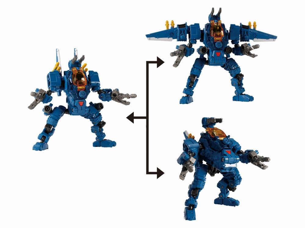Diaclone Reboot - DA-64 Gamma & Delta Mobile Base Exclusive Set