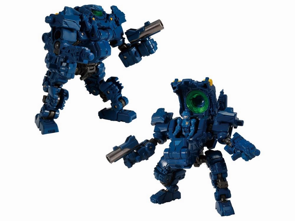 Diaclone Reboot - DA-64 Gamma & Delta Mobile Base Exclusive Set