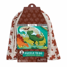 Dinosaur Park Puzzle to go 36 pcs
