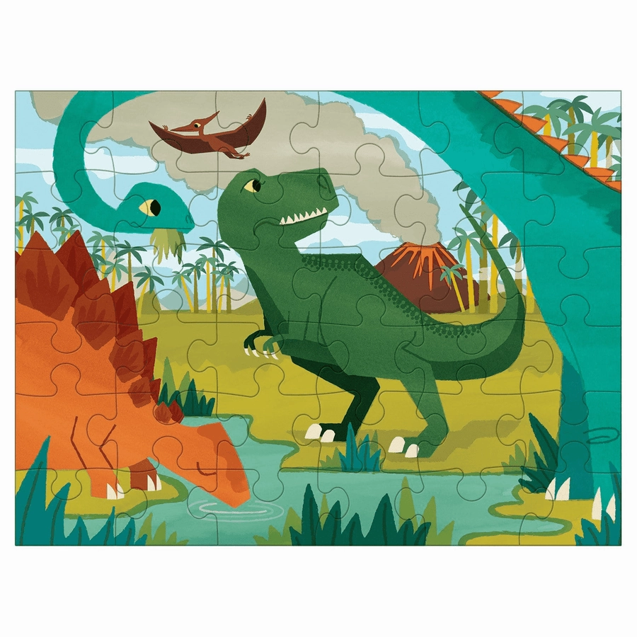 Dinosaur Park Puzzle to go 36 pcs