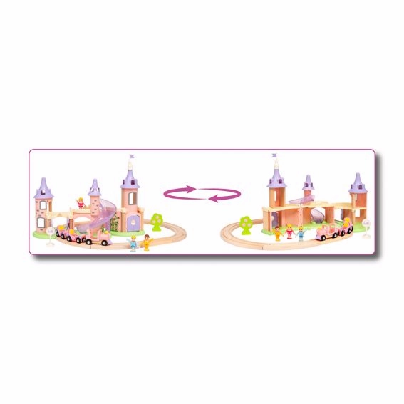 Disney Princess Castle Train Set