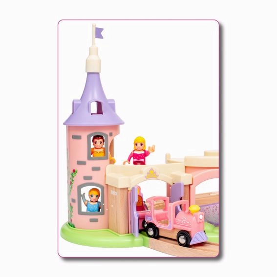 Disney Princess Castle Train Set