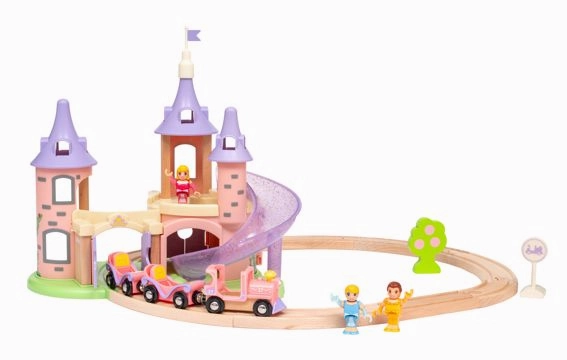 Disney Princess Castle Train Set