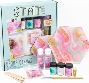 DIY Geode Canvas