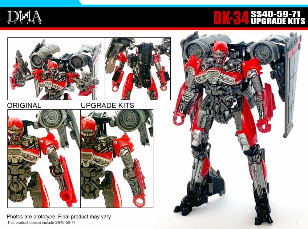 DNA Design DK34 Upgrade kit for SS40-59-71