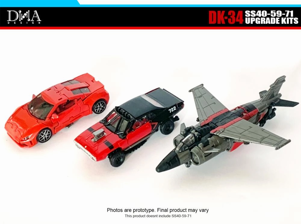 DNA Design DK34 Upgrade kit for SS40-59-71