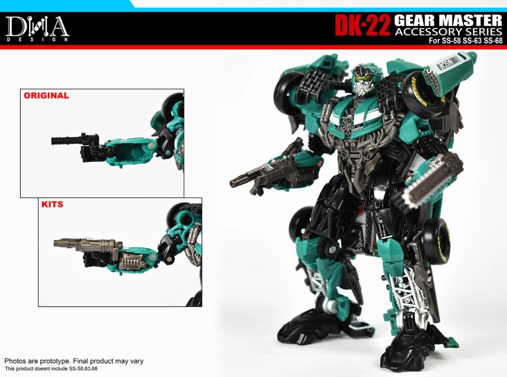 DNA Design DK-22 Gear Master Accessory Series