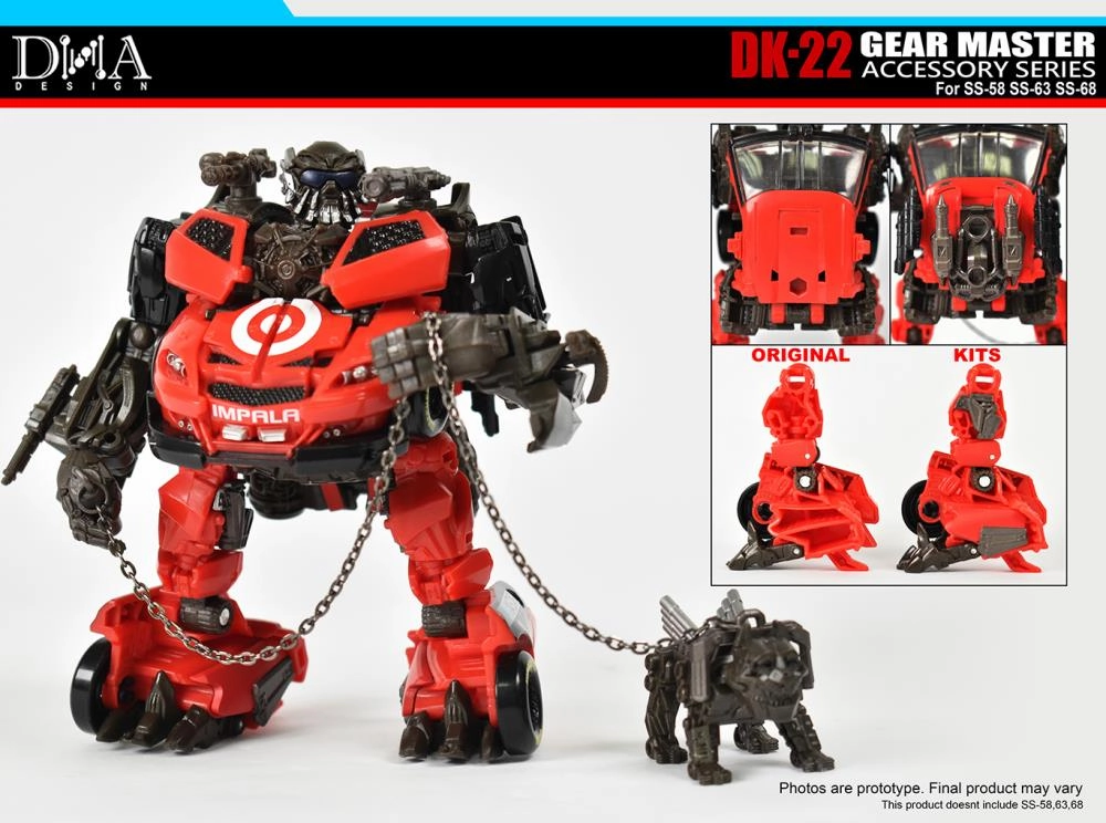 DNA Design DK-22 Gear Master Accessory Series